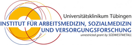 Institut für Arbeitsmedizin, Sozialmedizin und Versorgungsforschung (IASV) des Universitätsklinikums Tübingen Logo IASV