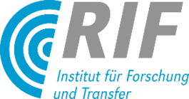 Logo des RIF Institut für Forschung und Transfer e.V.
